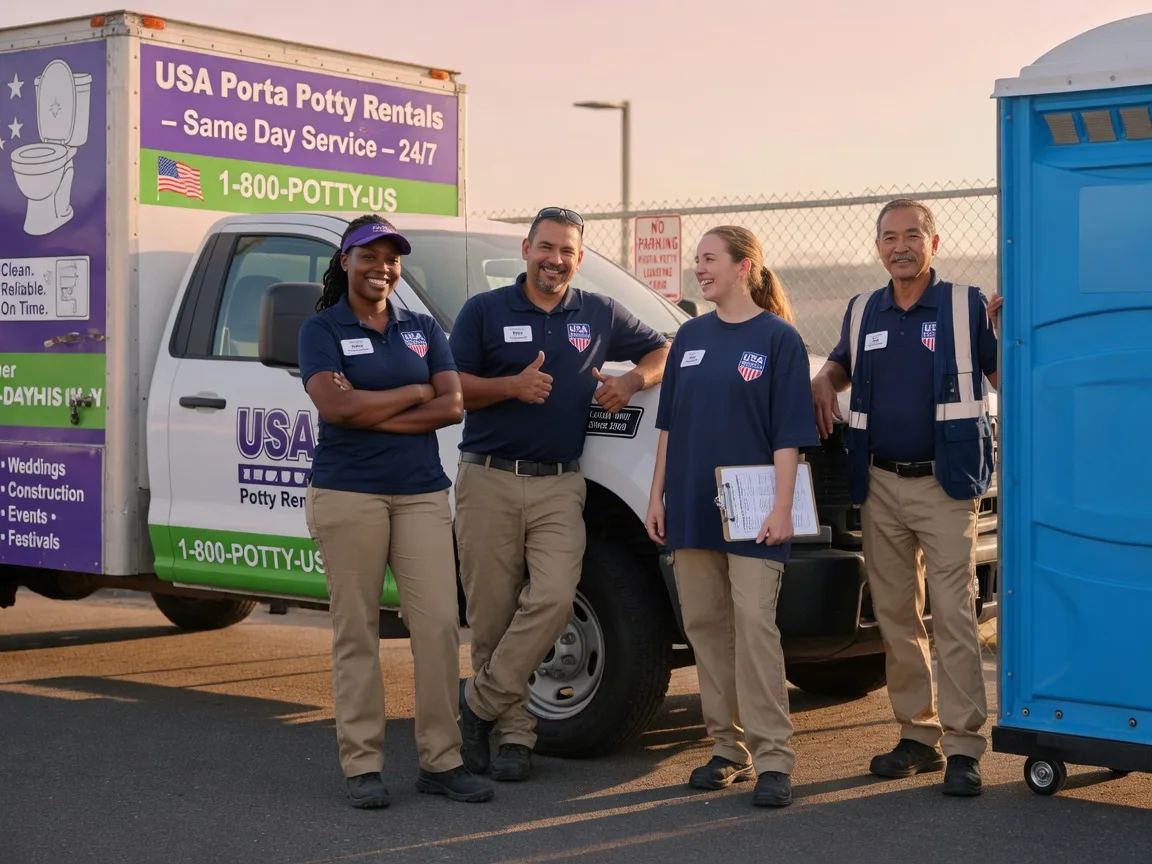 Porta Potty Rental company in Ridgeland, WI